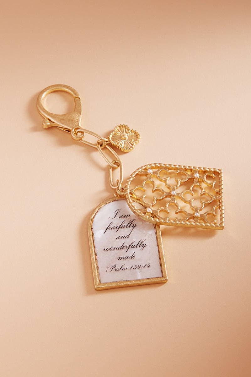 PSALM 139:14 Keychain