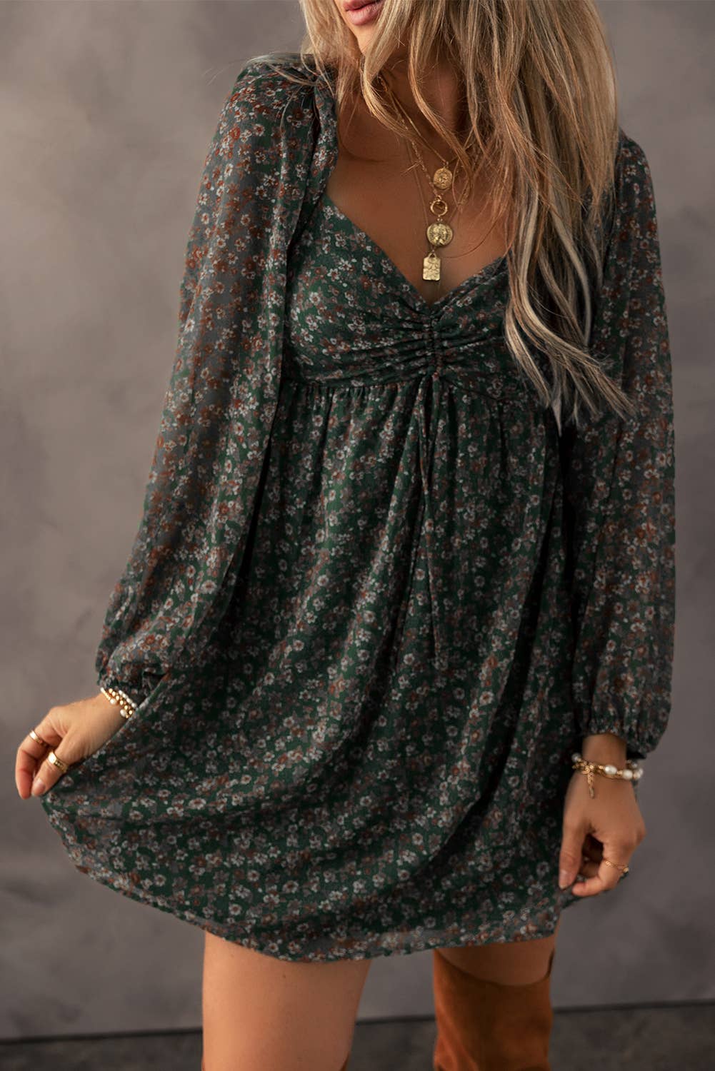 Floral Mini Dress