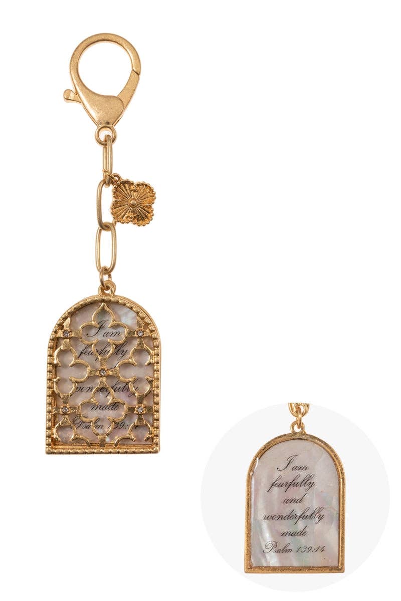 PSALM 139:14 Keychain