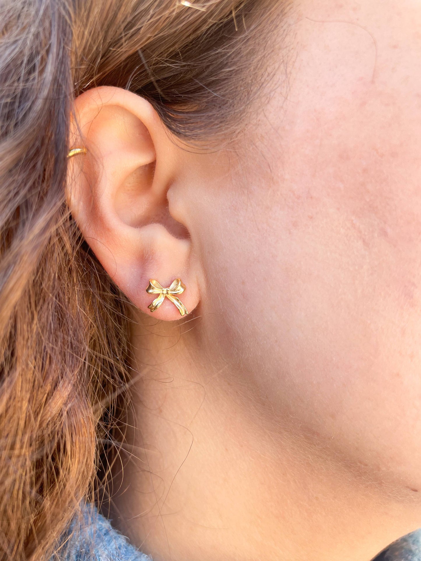 Bow Stud Earring
