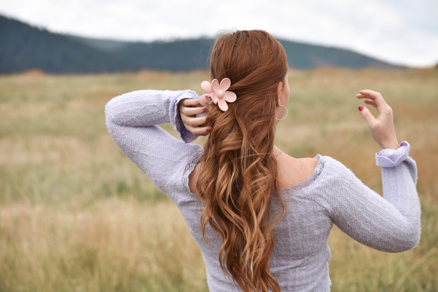 Daisy Hair Claw