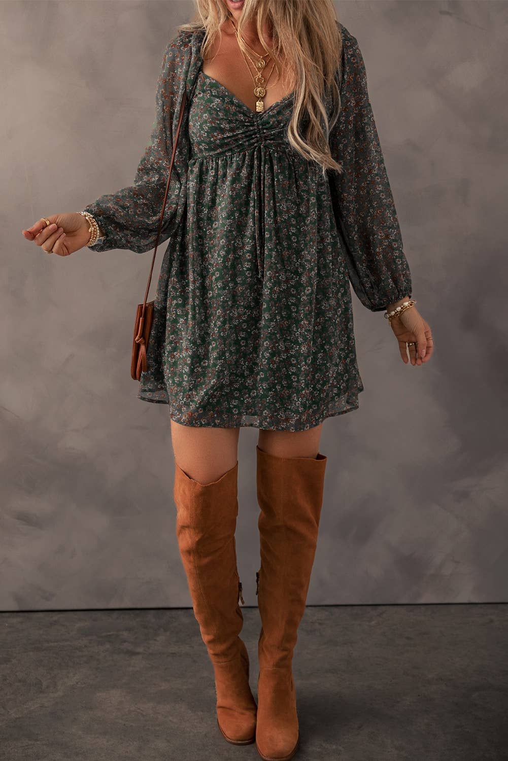 Floral Mini Dress