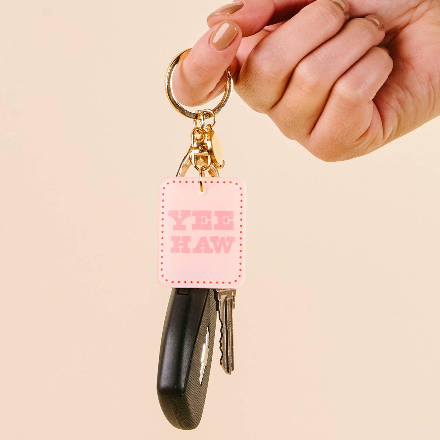 Yeehaw Keychain