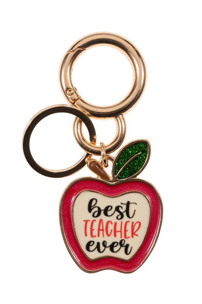 Best Teacher Ever Keychain