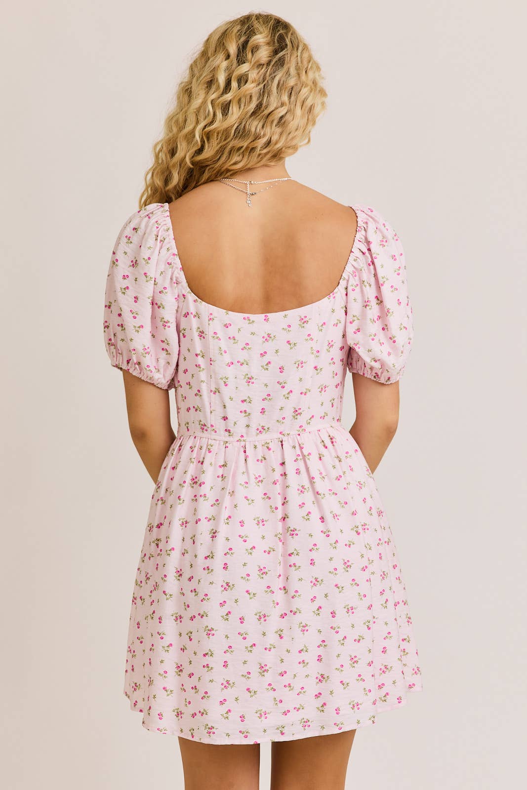 Sweetheart Floral Dress