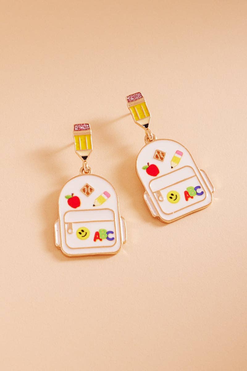 Backpack Earrings