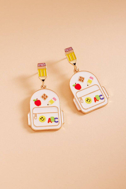Backpack Earrings