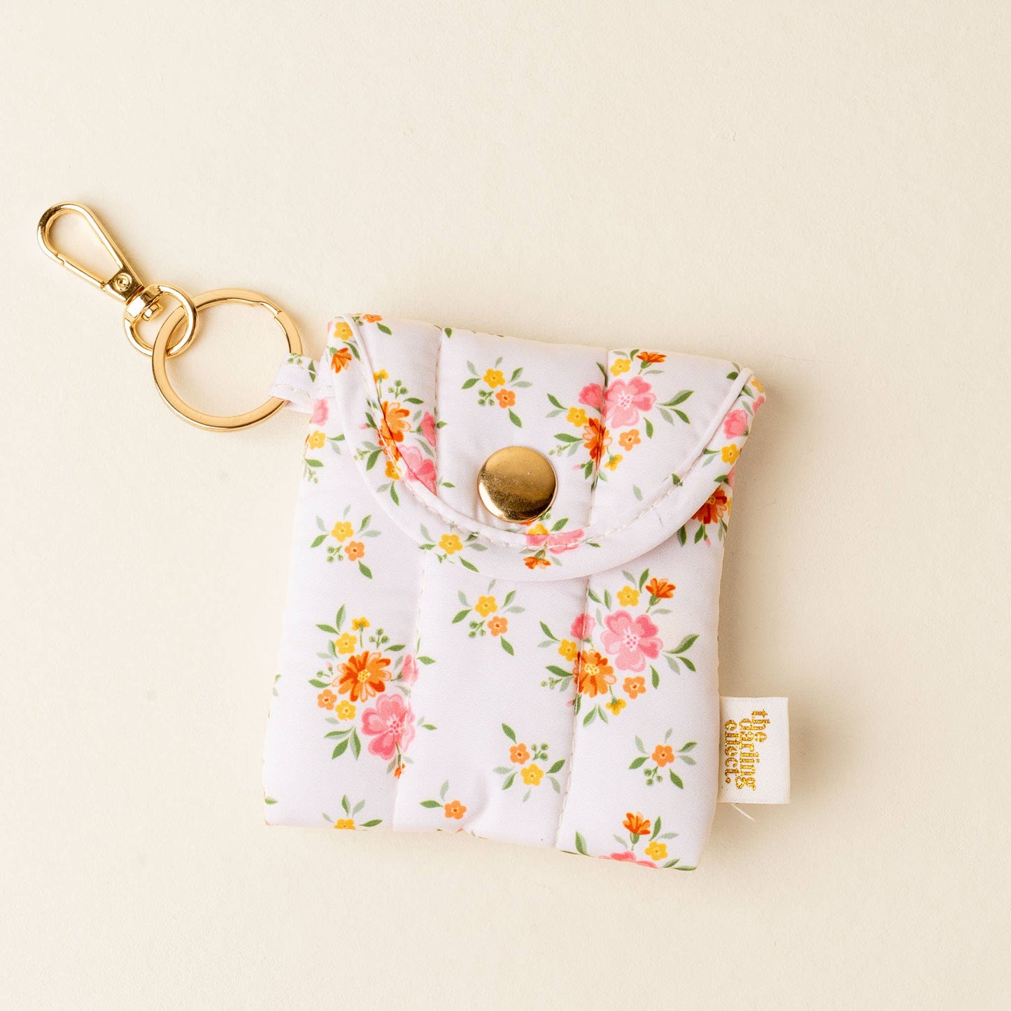 Puffy Earbud Case Keychain